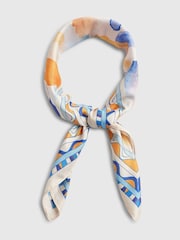 River Island Abstract Print Scarf - Image 3 of 6