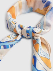 River Island Abstract Print Scarf - Image 5 of 6