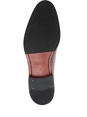 Коричневый - Обычный крой - Jones Bootmaker Matthew Leather Oxford Shoes - Image 6 of 6