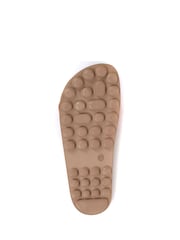 Jones Bootmaker Red South Beach Ladies Buckle Mule Sandals - Image 4 of 5