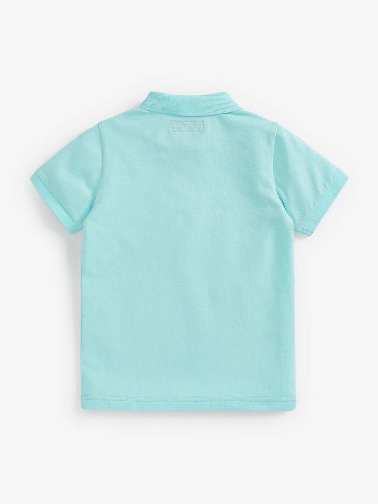 Mintgrün - Kurzärmliges Polo-Shirt (3–16 J.) - Bild 1 von 2 Mintgrün - Kurzärmliges Polo-Shirt (3–16 J.) - Bild 1 von 2