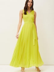 Phase Eight Yellow Molly Chiffon Maxi Dress - Image 1 of 6