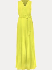 Phase Eight Yellow Molly Chiffon Maxi Dress - Image 6 of 6