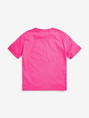 Magenta Pink Oversized T-Shirt (3-16yrs) - Image 3 of 4