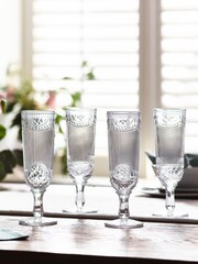 Amelia Set mit 4 Sektflöten - Bild 2 von 4