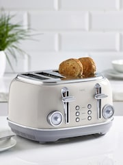 Cream Dial 4 Slice Toaster - Image 1 of 6