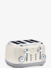 Cream Dial 4 Slice Toaster - Image 3 of 6