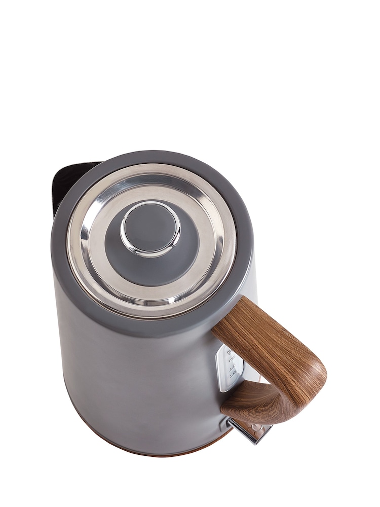 Grey Bronx Wood Effect Kettle - Image 6 of 6 Grey Bronx Wood Effect Kettle - Image 6 of 6