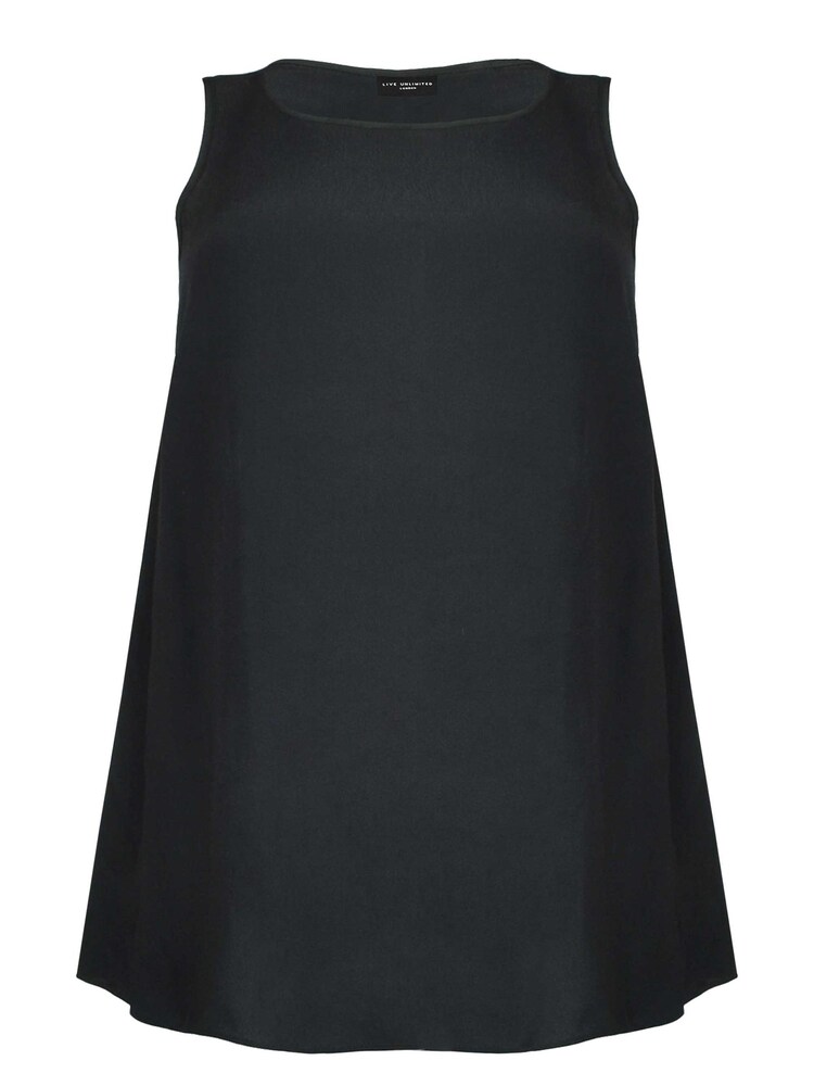 Live Unlimited Curve Black Sustainable Viscose Vest - Image 4 of 7