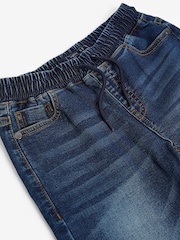Indigo Blue Regular Fit Stretch Elasticated Waist Jeans (3-16yrs) - Image 3 of 3