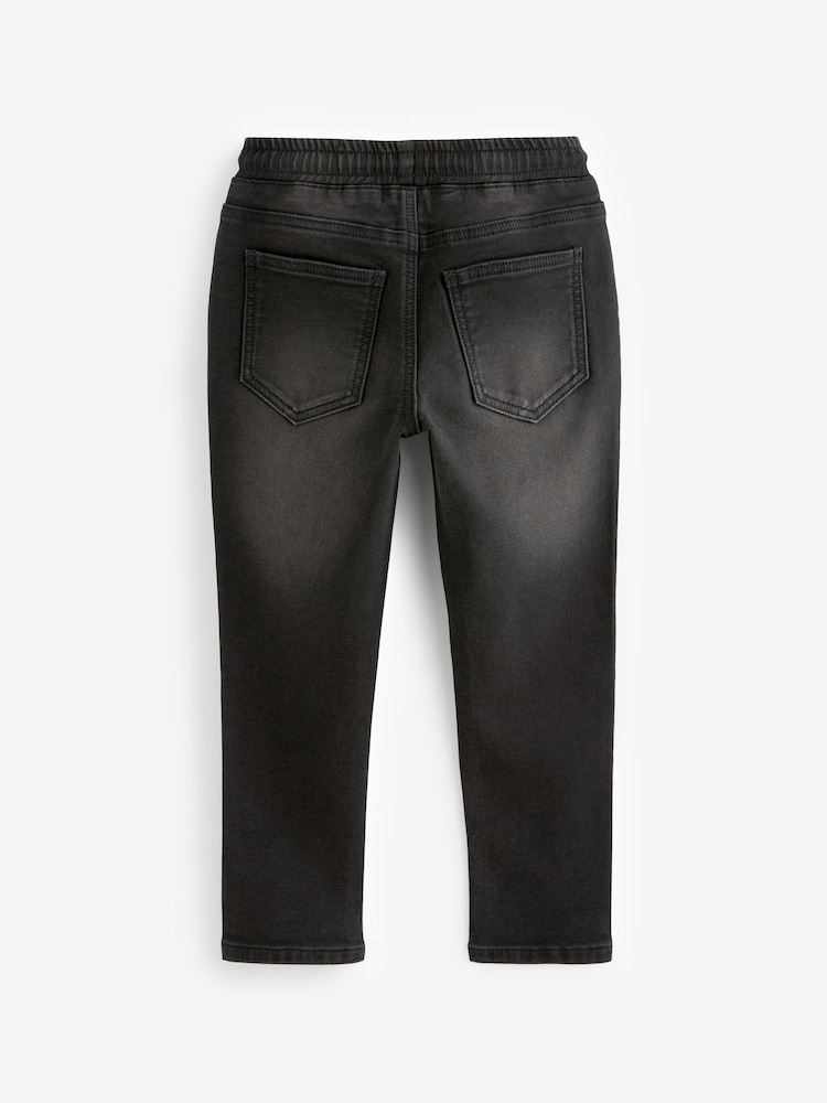 Schwarz - Stretch-Jeans mit elastischem Bund (3 – 16 Jahre) - Bild 1 von 3 Schwarz - Stretch-Jeans mit elastischem Bund (3 – 16 Jahre) - Bild 1 von 3