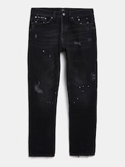 River Island Washed Black Slim Authentic Jeans - Image 5 of 5