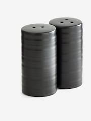 Black Bronx Salt and Pepper Shaker Set - Image 2 of 2