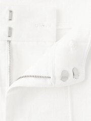 Mango White High Rise Straight Jeans - Image 7 of 7
