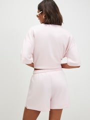 River Island Pink Premium Elasticated Shorts - Image 4 of 4