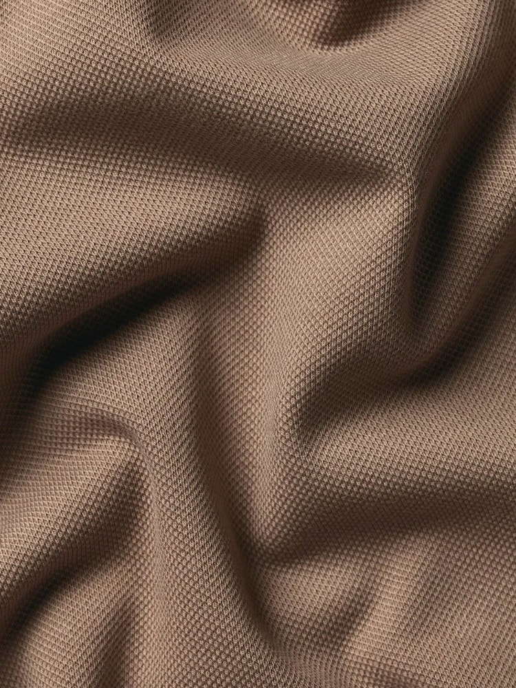 Braun - Charles Tyrwhitt Langarm-Polo-Shirt aus Baumwoll-Stretch-Smart-Piqué - Bild 5 von 5 Braun - Charles Tyrwhitt Langarm-Polo-Shirt aus Baumwoll-Stretch-Smart-Piqué - Bild 5 von 5