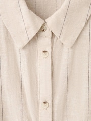 Mango Brown Knot Front Shirt - Image 7 of 7