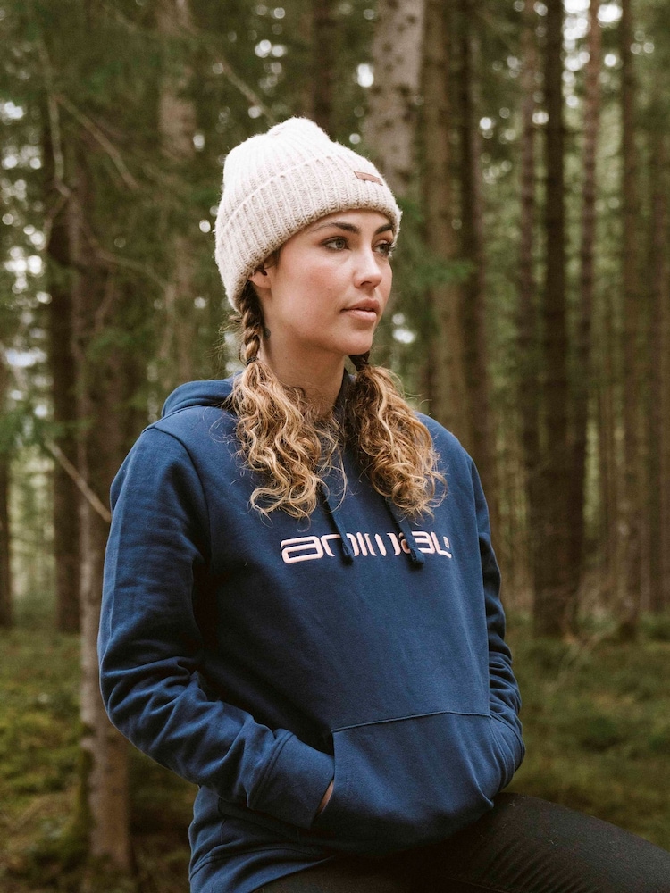 Animal Navy Blue Womens Maya Hoodie - Image 1 of 6 Animal Navy Blue Womens Maya Hoodie - Image 1 of 6