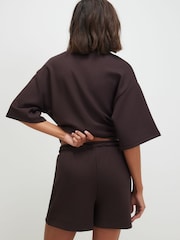 Brun - Short à cordon River Island - Image 4 sur 4