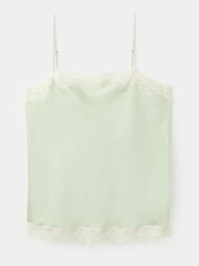 Mango Green Sain Lace Vest Camisole - Image 5 of 7