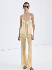 Mango Yellow Knitted Vest - Image 2 of 8
