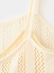 Mango Yellow Knitted Vest - Image 7 of 8