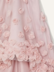 Monsoon Pink Ianthe 3D Flower Dress - Image 2 of 3
