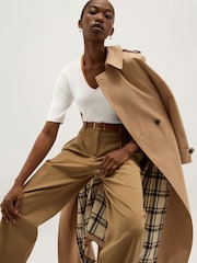 Hobbs White Scarlett Knitted Top - Image 5 of 6