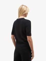 Hobbs Blue Leanne Knitted Top - Image 2 of 4