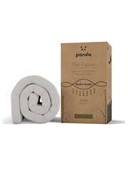 Panda London White Bamboo Viscose Mattress Topper - Image 2 of 6