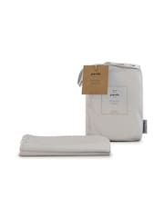 Panda London 2 Pack White Bamboo Viscose Pillowcases - Image 3 of 6