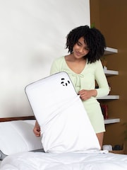 Panda London 2 Pack White Bamboo Viscose Pillowcases - Image 4 of 6