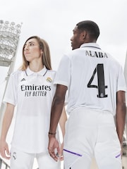 adidas White Real Madrid 22/23 Womens Home Jersey - Image 2 of 6