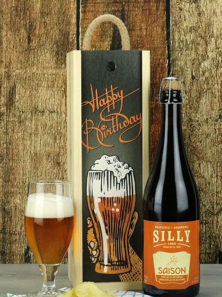Le Bon Vin Happy Birthday Silly Saison Beer Gift - Image 1 of 1