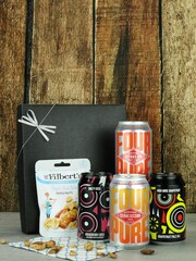Le Bon Vin Magic Rock & Four Breweries Nuts & Beer Gift - Image 1 of 1