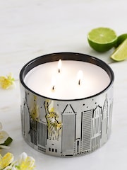 Moonlight Amber & Jasmine Collection Luxe New York 3 Wick Scented Candle - Image 1 of 4
