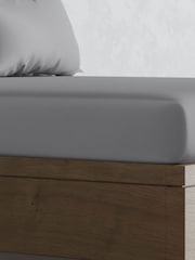 Panda London Silver Bamboo Viscose Fitted Sheet - Image 1 of 4