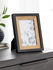 Black Bronx Wood Photo Frame - Image 1 of 7