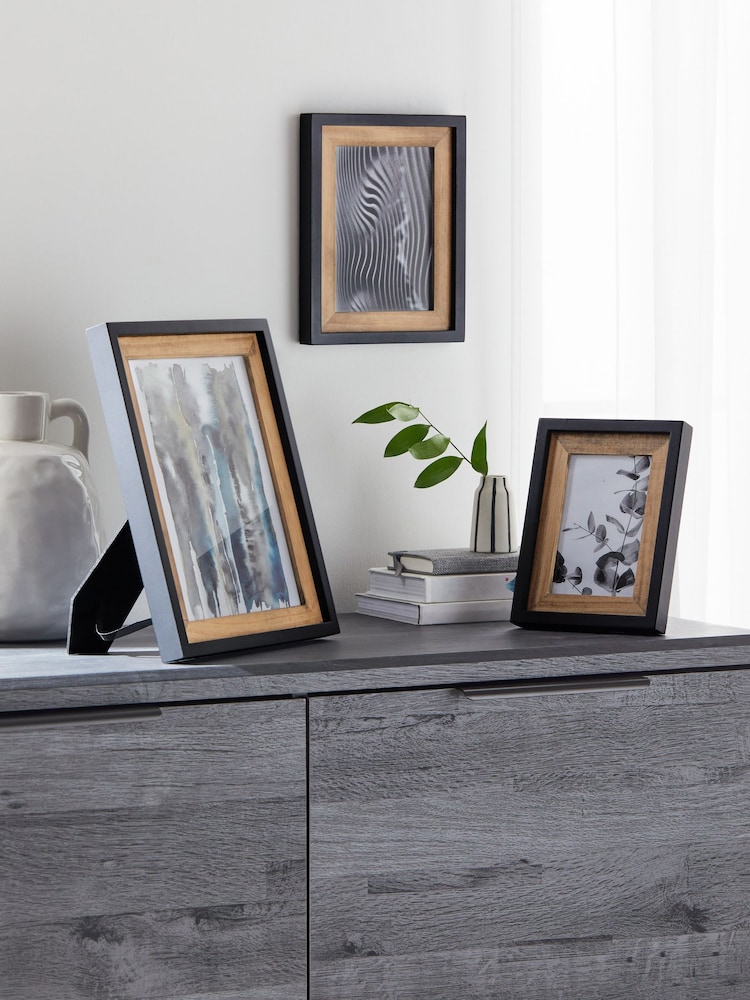 Black Bronx Wood Photo Frame - Image 2 of 7