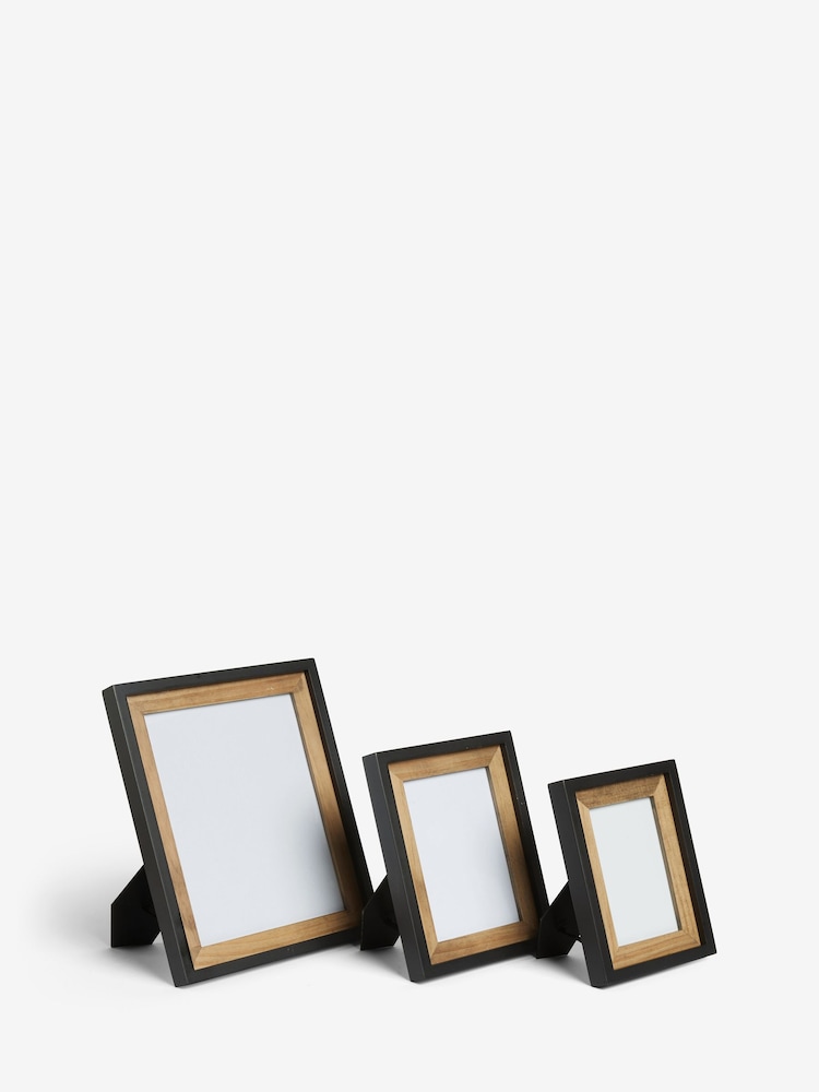 Black Bronx Wood Photo Frame - Image 5 of 7