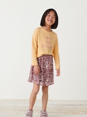 Pink Sparkle Skirt (3-16yrs) - Image 1 of 6