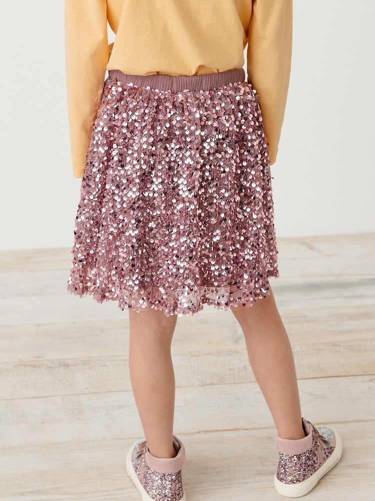 Pink Sparkle Skirt (3-16yrs) - Image 2 of 6