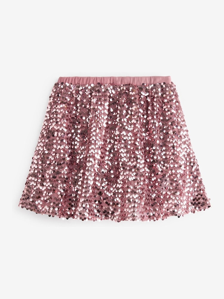 Pink Sparkle Skirt (3-16yrs) - Image 6 of 6