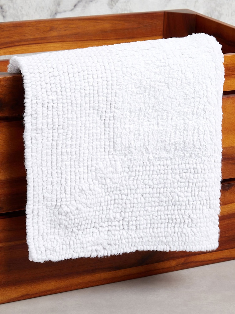 Panda London White Bath Mat - Image 2 of 6