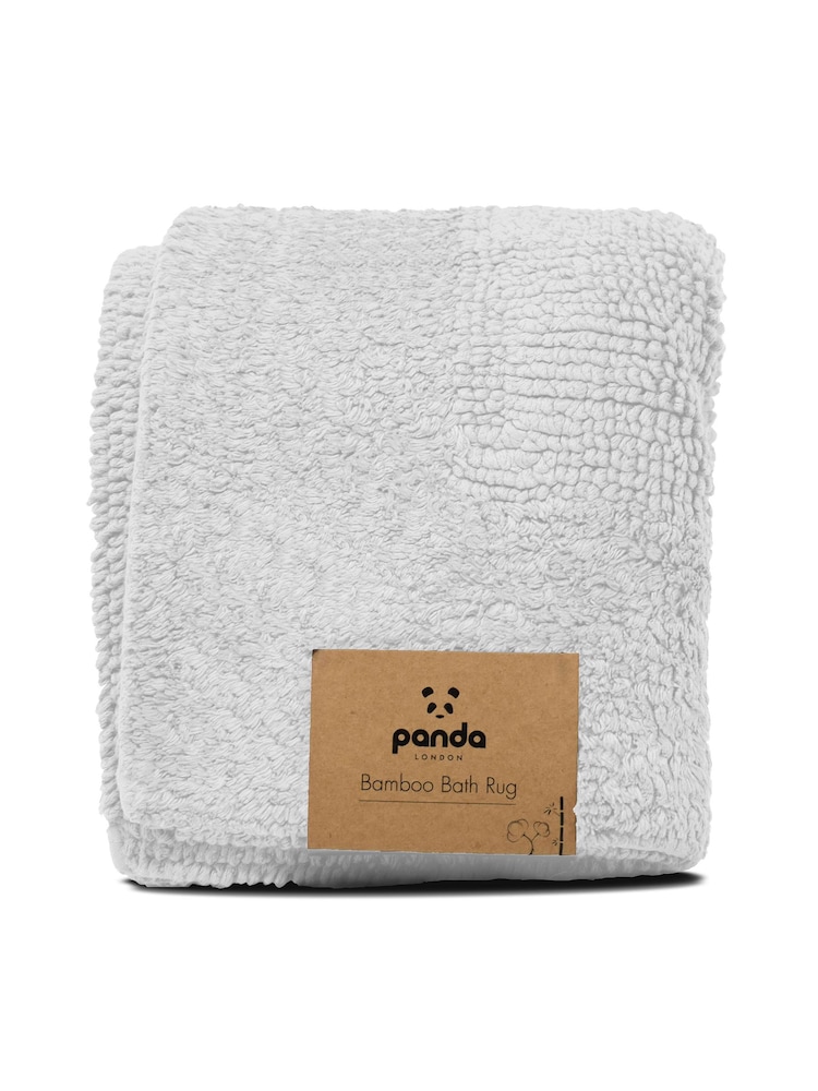 Panda London White Bath Mat - Image 6 of 6