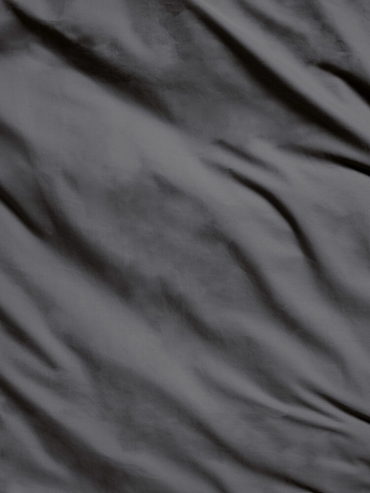 Charcoal Grey Collection Luxe 600 Thread Count 100% Cotton Sateen Luxury Duvet Cover And Pillowcase Set - Image 4 of 4