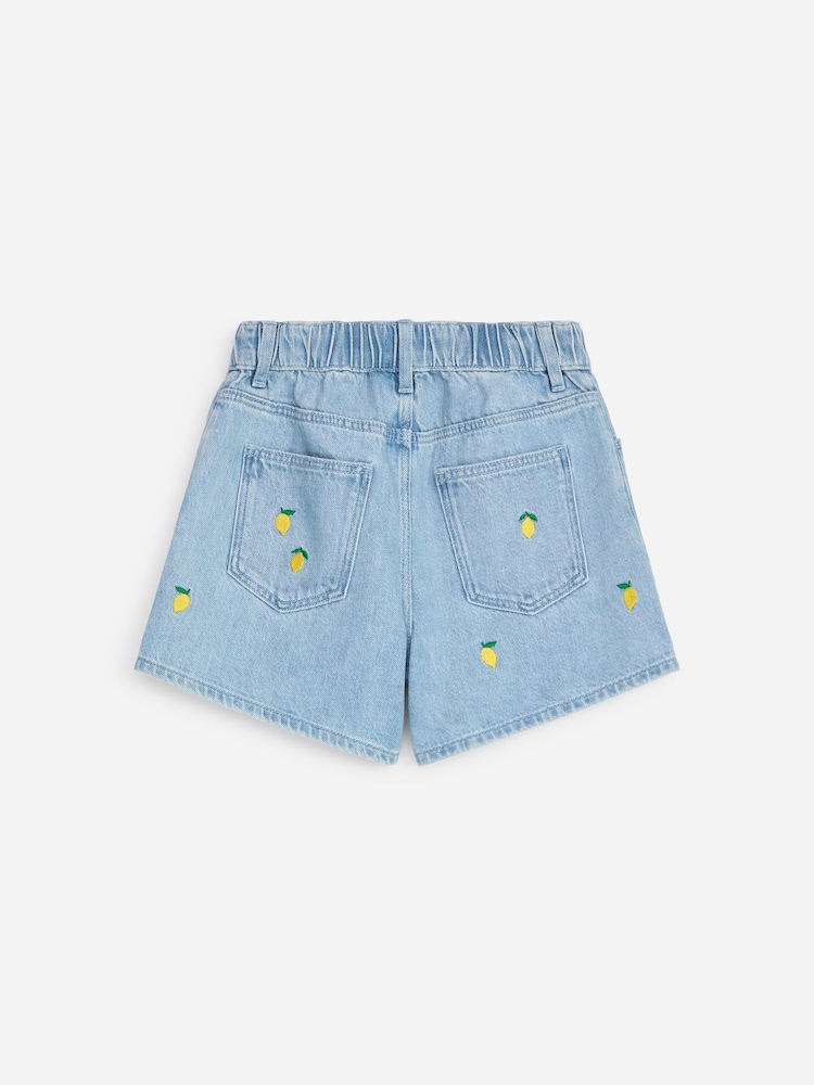 ARKET Blue Denim Shorts - Image 2 of 3 ARKET Blue Denim Shorts - Image 2 of 3