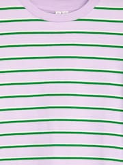ARKET Purple Wide-Fit T-Shirt - Image 3 of 3