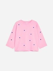 ARKET Pink Longsleeved T-Shirt - Image 1 of 3