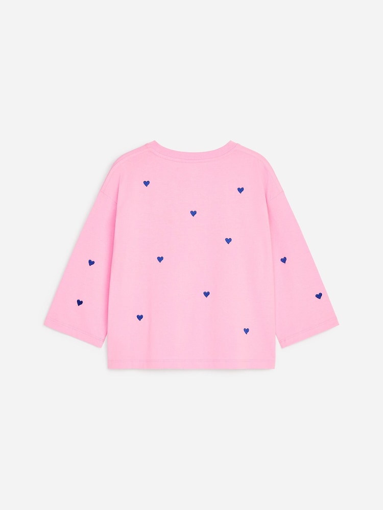 ARKET Pink Longsleeved T-Shirt - Image 2 of 3